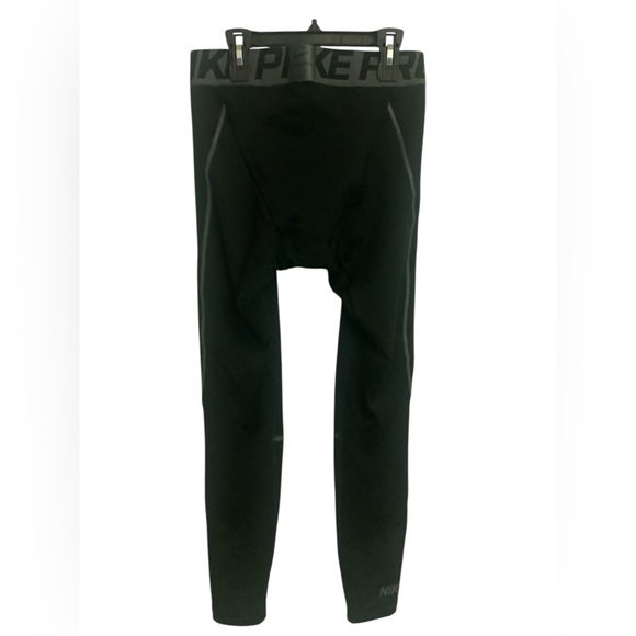 Nike Pro Hyperwarm Compression Leggings - Black GUC M - Picture 2 of 5